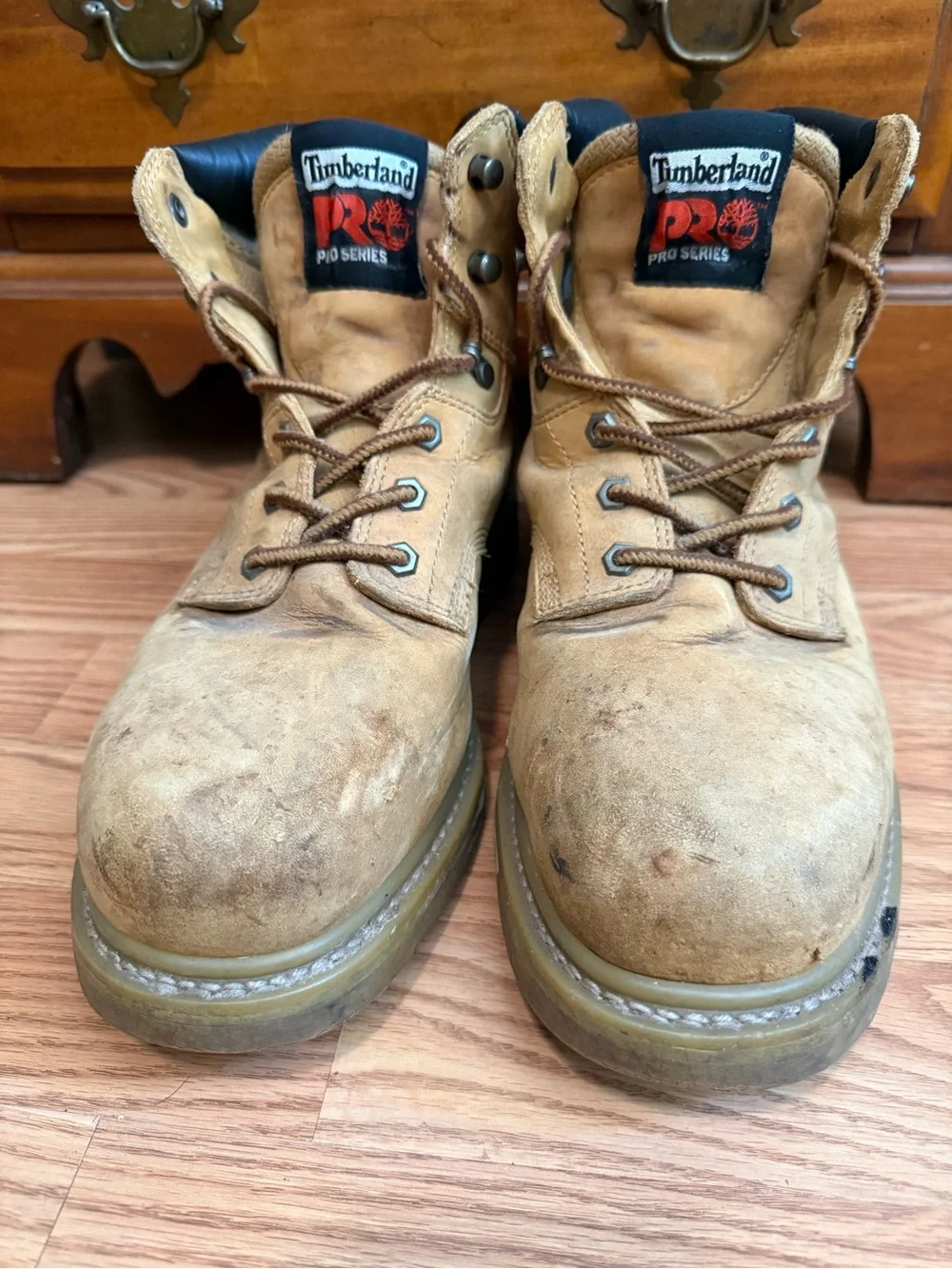 Timberland PRO Men's Steel Toe Work Boots.